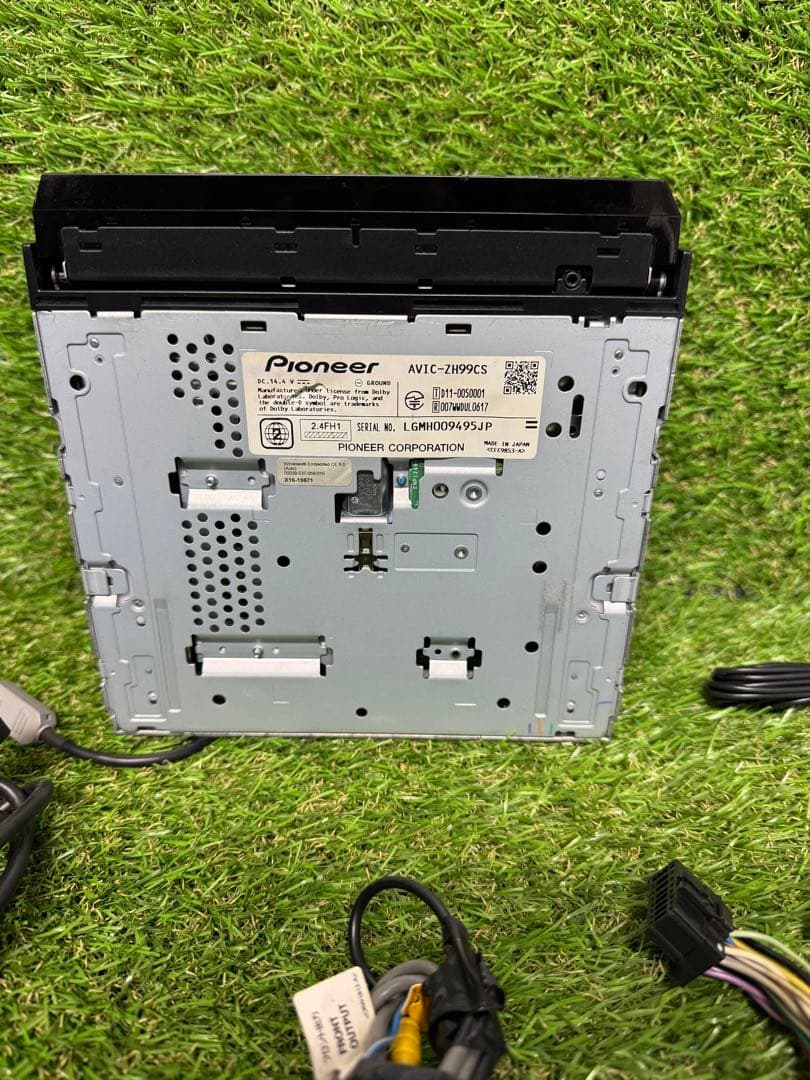 動作OK！AVIC-ZH99cs カロッツェリア　サイバーナビ地図2012