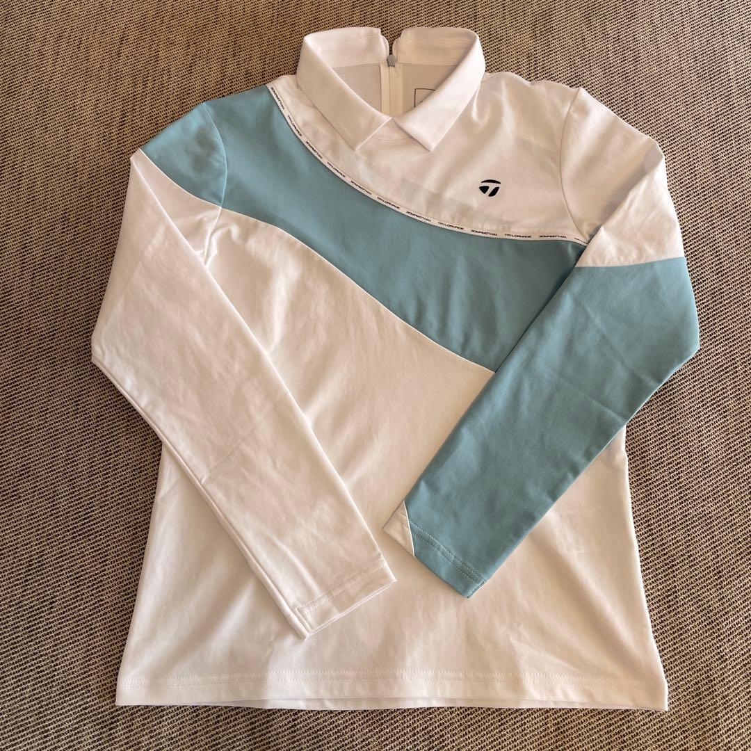 【新品】テーラーメイド ツアー TM シック ストレッチ長袖ポロ Mサイズ