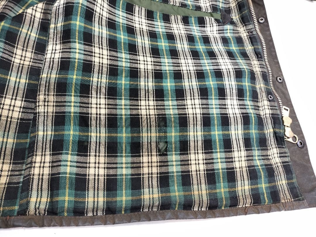 80s 1984年 　BARBOUR SOLWAYZIPPER c44