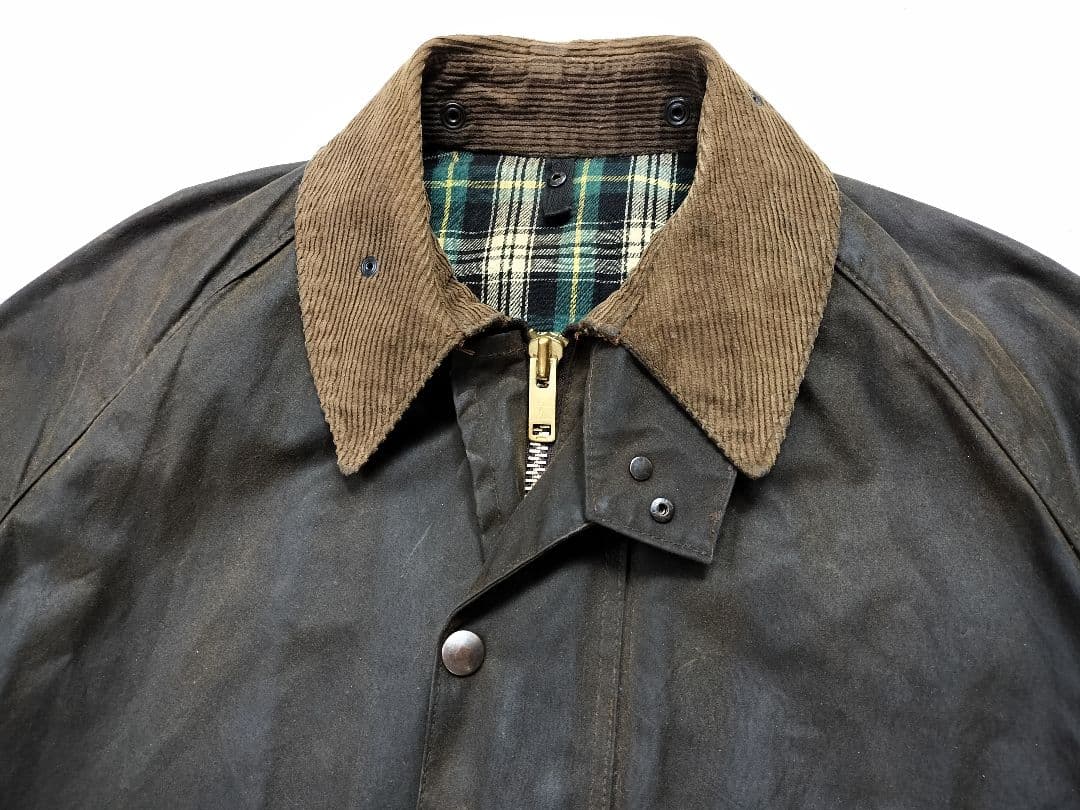 80s 1984年 　BARBOUR SOLWAYZIPPER c44
