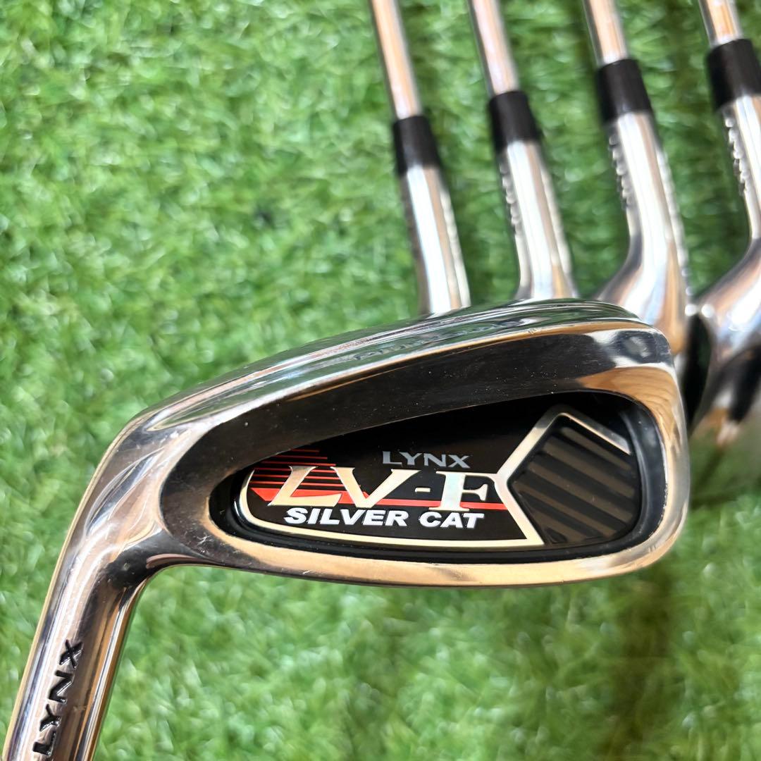 【レフティ】Lynx リンクス シルバーキャット LV-F アイアン セット