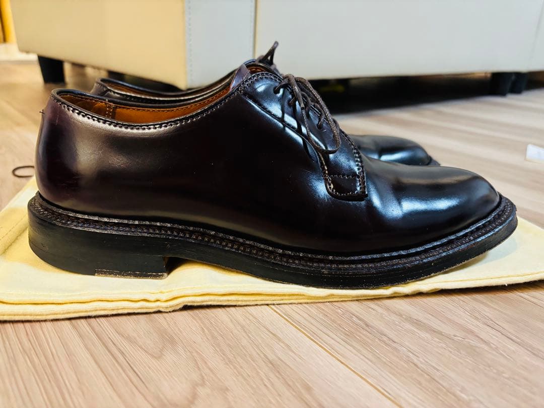 【daidaikin】Alden 990 コードバン 7D バーガンディ
