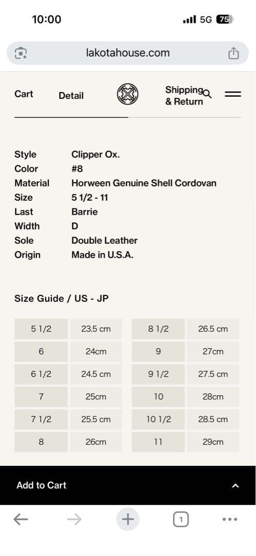 【daidaikin】Alden 990 コードバン 7D バーガンディ