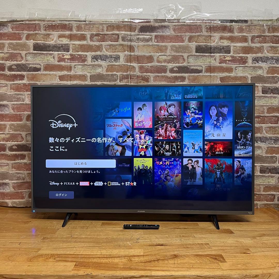FUNAI 50V型 4K 液晶テレビ Fire TV搭載 FL-50UF340