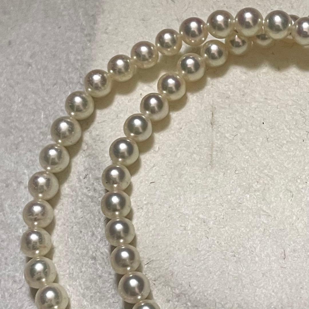 【テリ強✨美品】 あこや真珠 ネックレス ベビーパール 4.0-4.5 本真珠