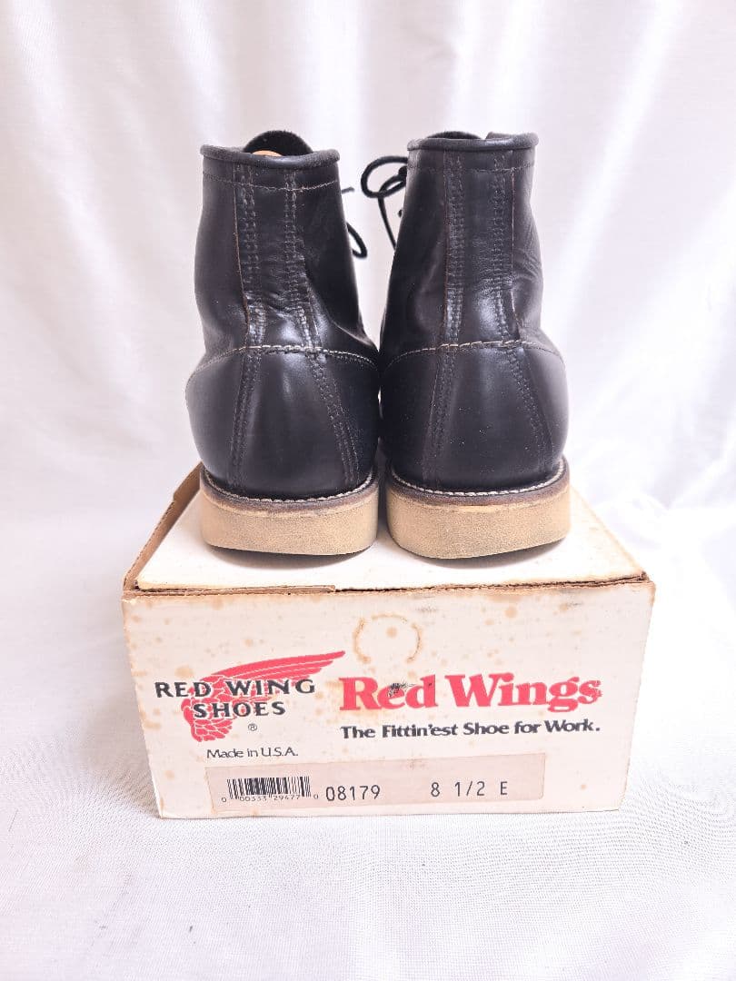 箱付 茶芯 羽タグ レッドウィング アイリッシュセッター ブーツ ヴィンテージ