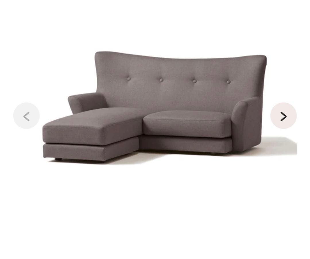 フランフラン Francfranc フルレット 2人掛けソファ グレー