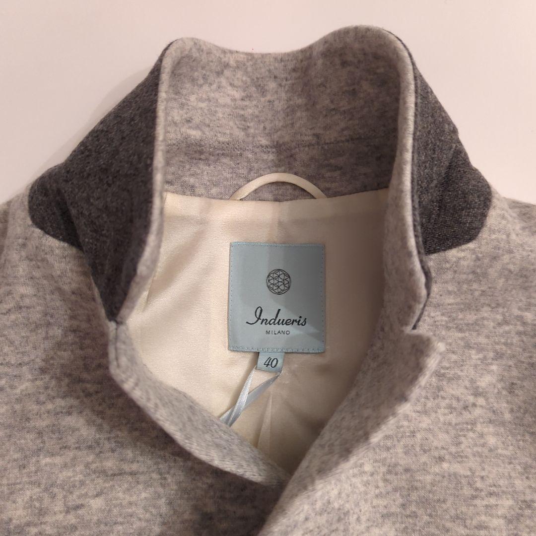 ジャケット SIZE40(L) WAKO ライトグレー　カシミヤ100%