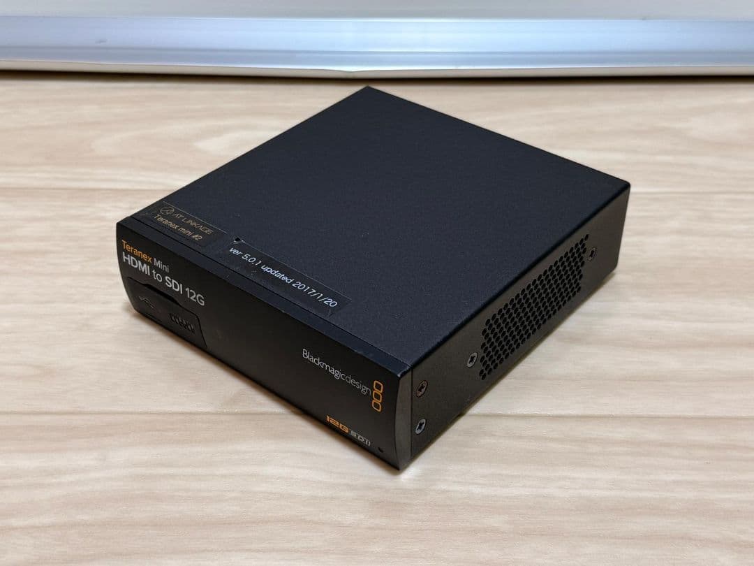 Teranex Mini HDMI to SDI 12G 動作確認済み