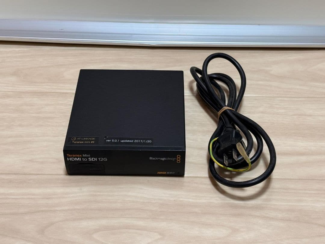 Teranex Mini HDMI to SDI 12G 動作確認済み