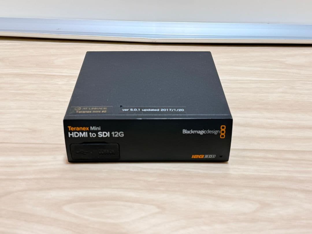 Teranex Mini HDMI to SDI 12G 動作確認済み
