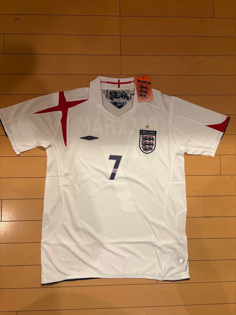 イングランド代表 ベッカム 7番 レプリカユニホーム