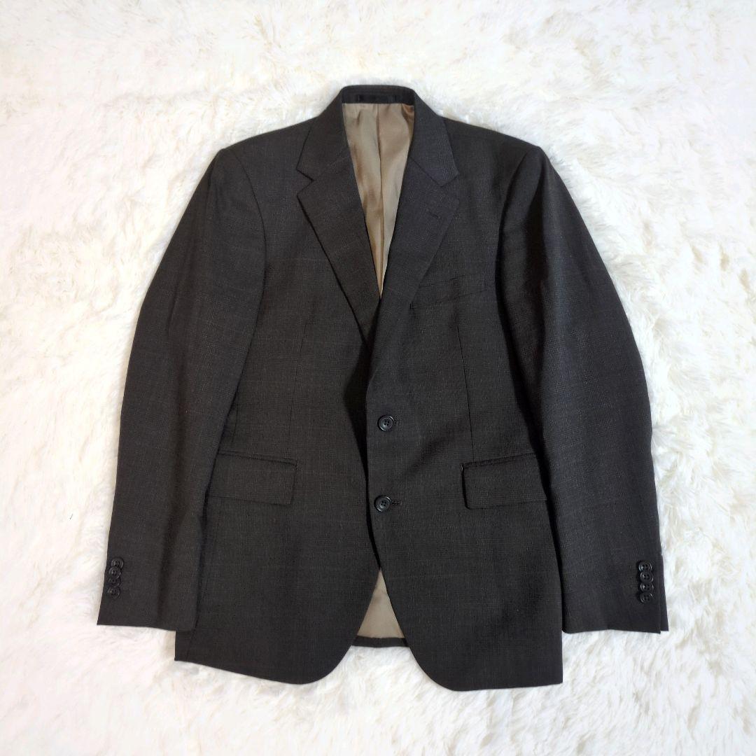 FABRIC TOKYO　ベスト　スリーピース　セットアップ　ブラウン　チェック