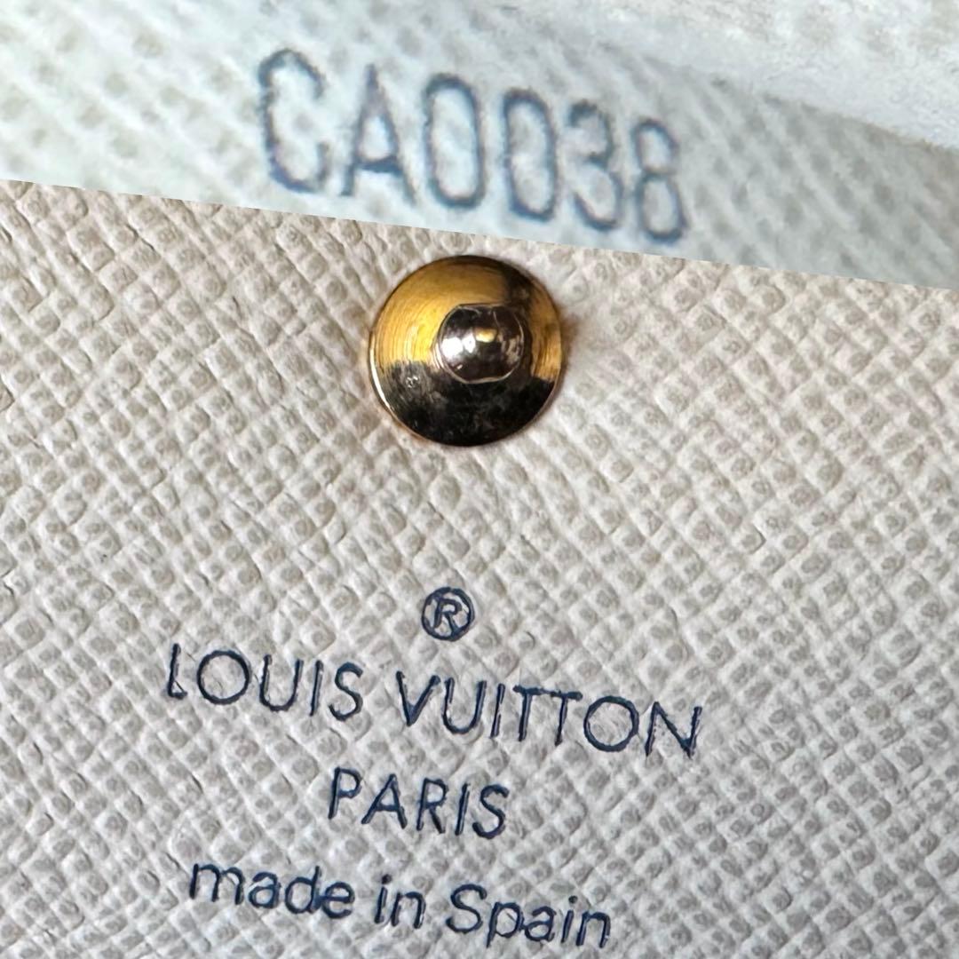 LOUIS VUITTON ダミエ アズール ポルトフォイユ サラ 長財布 美品