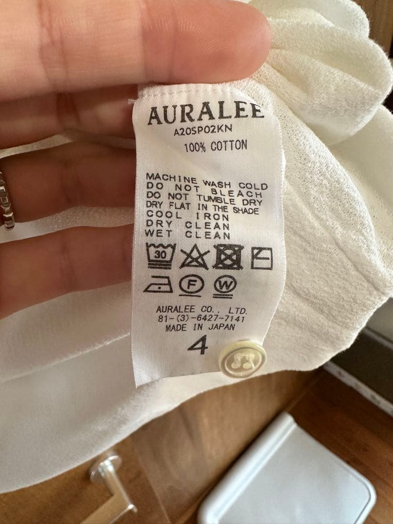 AURALEE ポロシャツ 2色セット サイズ4