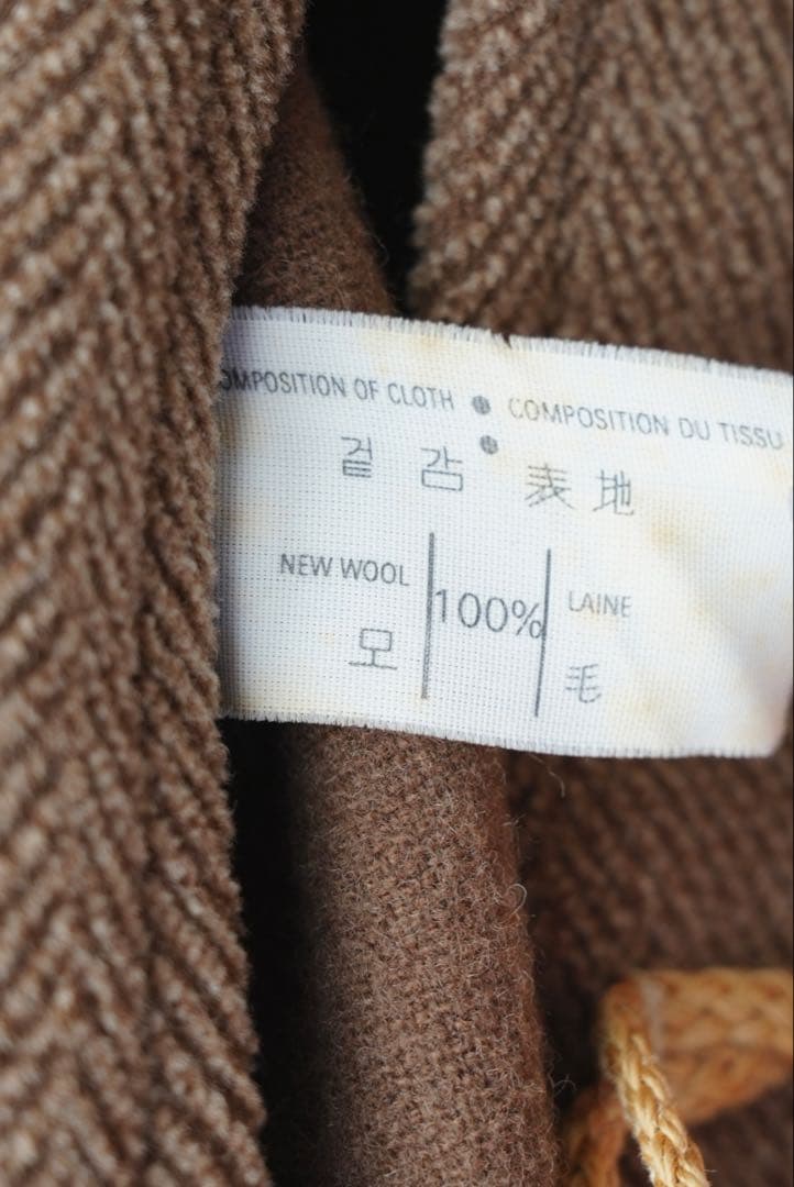 【値下げ】90s 白タグ MONTY グローバーオール ダッフル ヘリンボーン