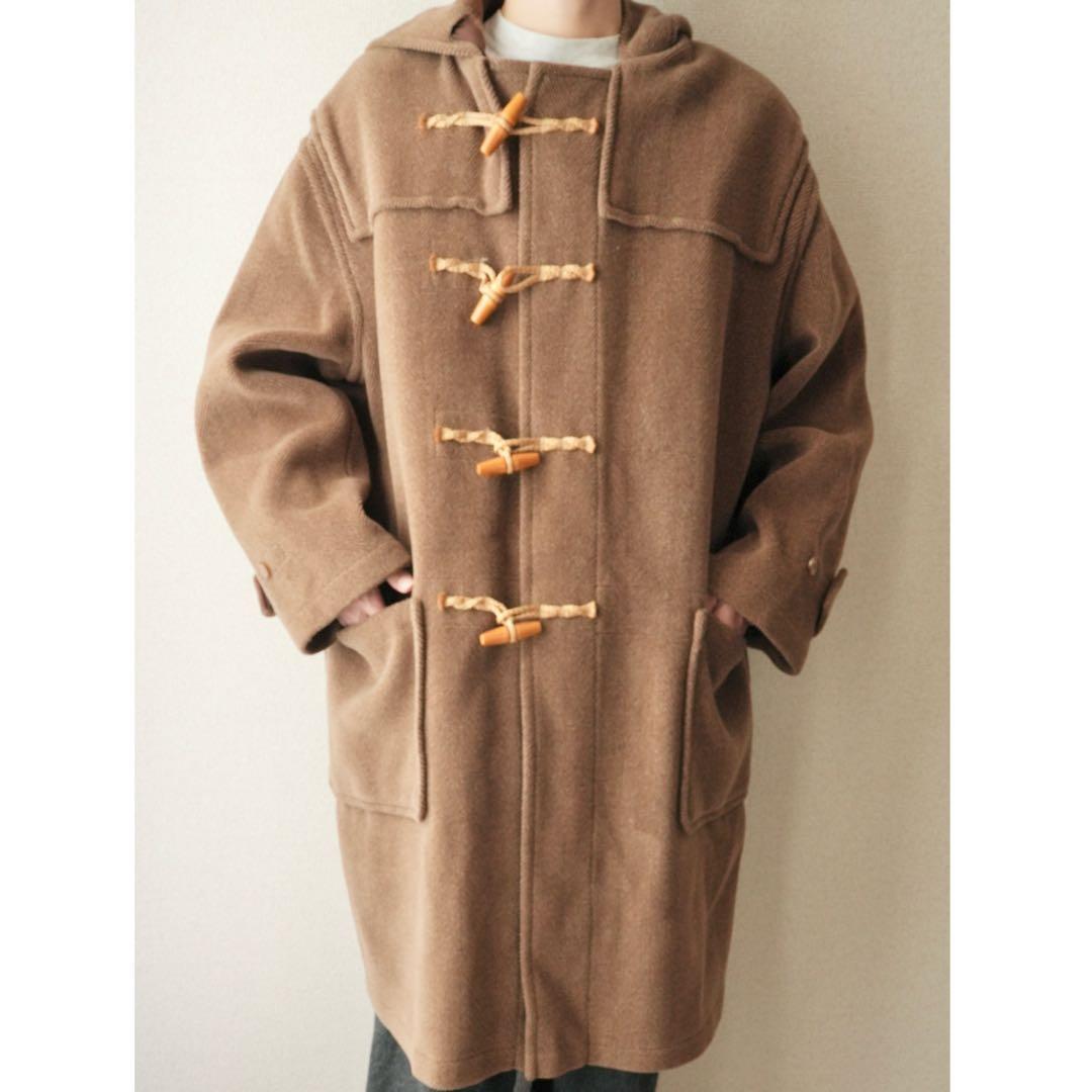 【値下げ】90s 白タグ MONTY グローバーオール ダッフル ヘリンボーン