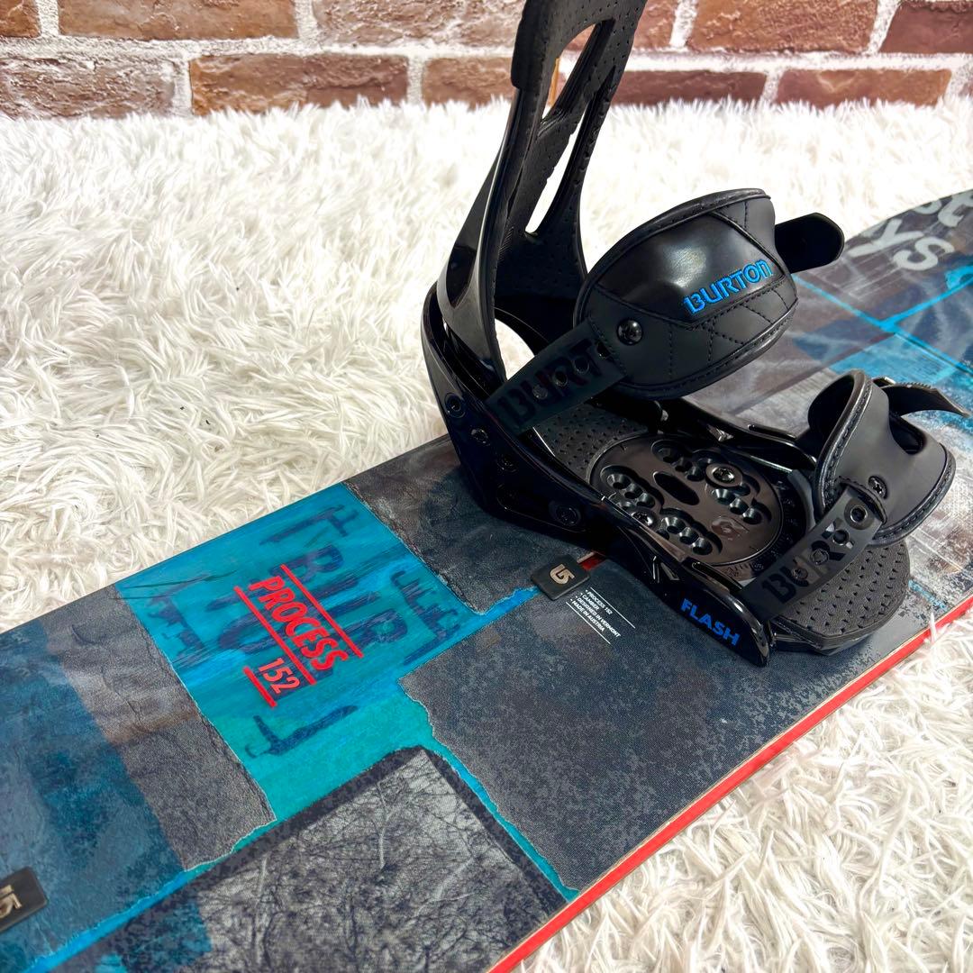 ✨BURTON✨PROCESS × FLASH セット 152 Sサイズ