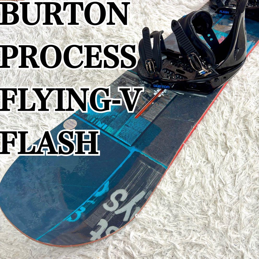 ✨BURTON✨PROCESS × FLASH セット 152 Sサイズ