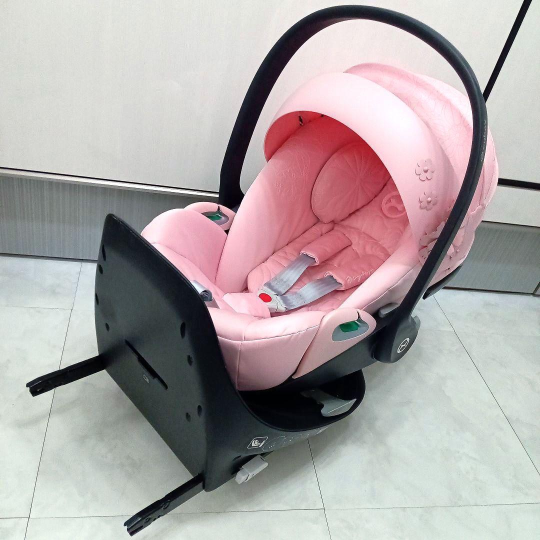 極美品♡【cybex】クラウドZ2(シンプリーフラワーズ) ＆ ベースZ2