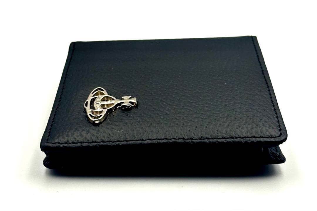 【新品★希少】 Vivienne Westwood二つ折り財布 ブラック/黒