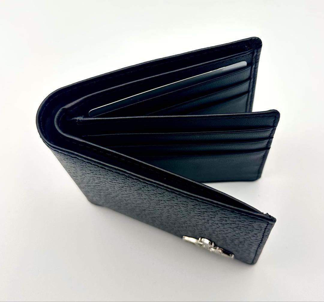 【新品★希少】 Vivienne Westwood二つ折り財布 ブラック/黒