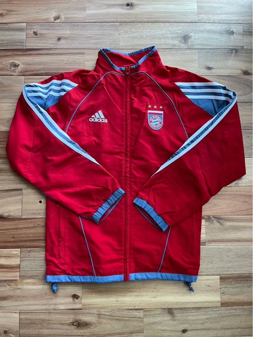 adidas バイエルン 上下 ジャージ 赤