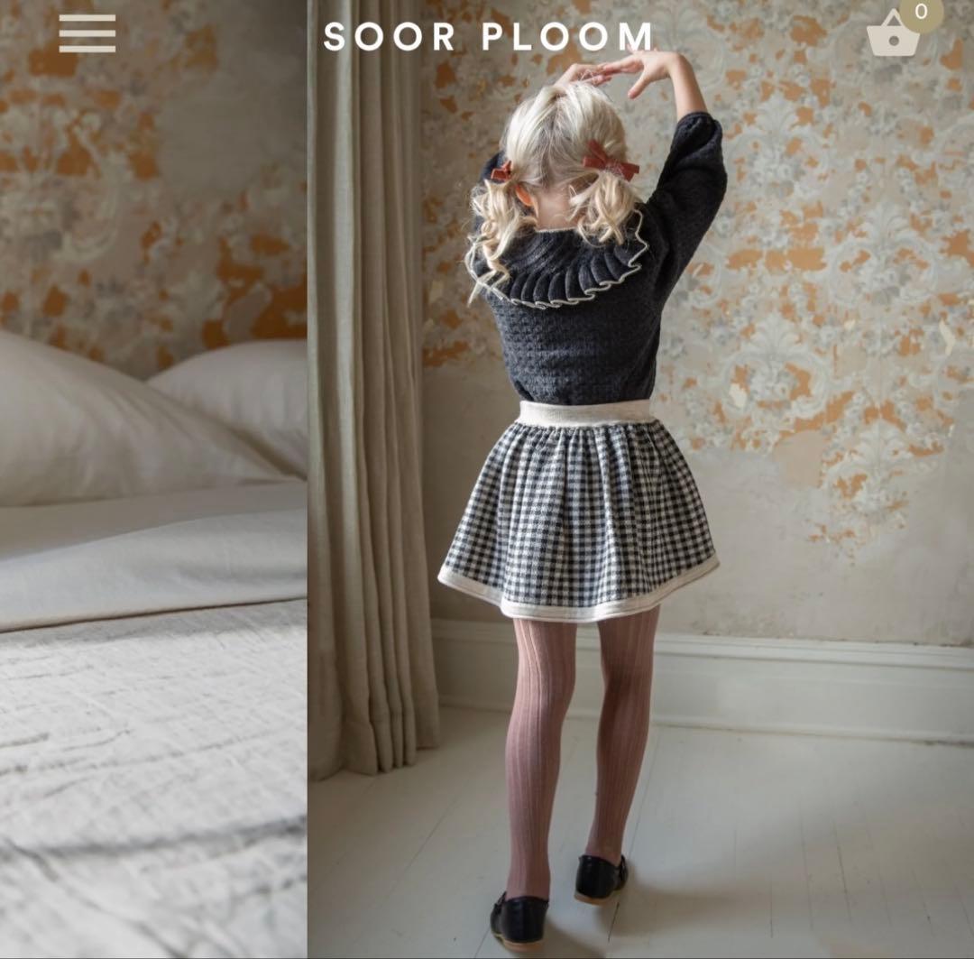 SOOR PLOOM Erma スカート　4y