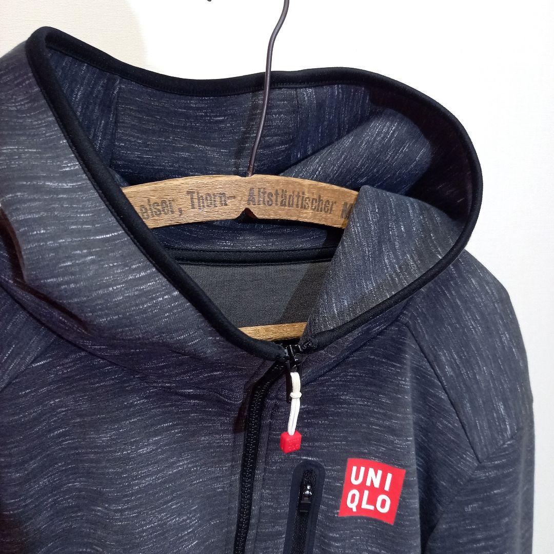 XL！錦織圭モデル ユニクロ NK ドライストレッチ スウェットパーカー テニス