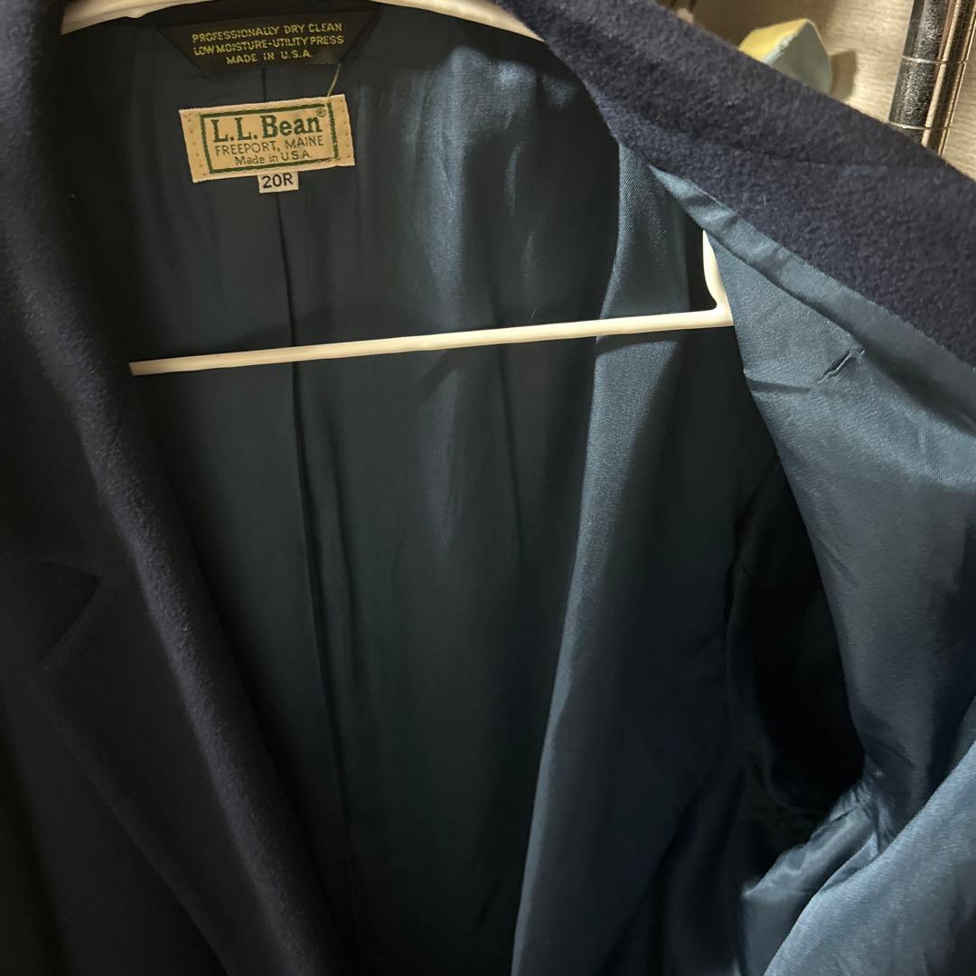 最終値下げ！80s USA製 L.L. Bean ネイビー テーラードジャケット