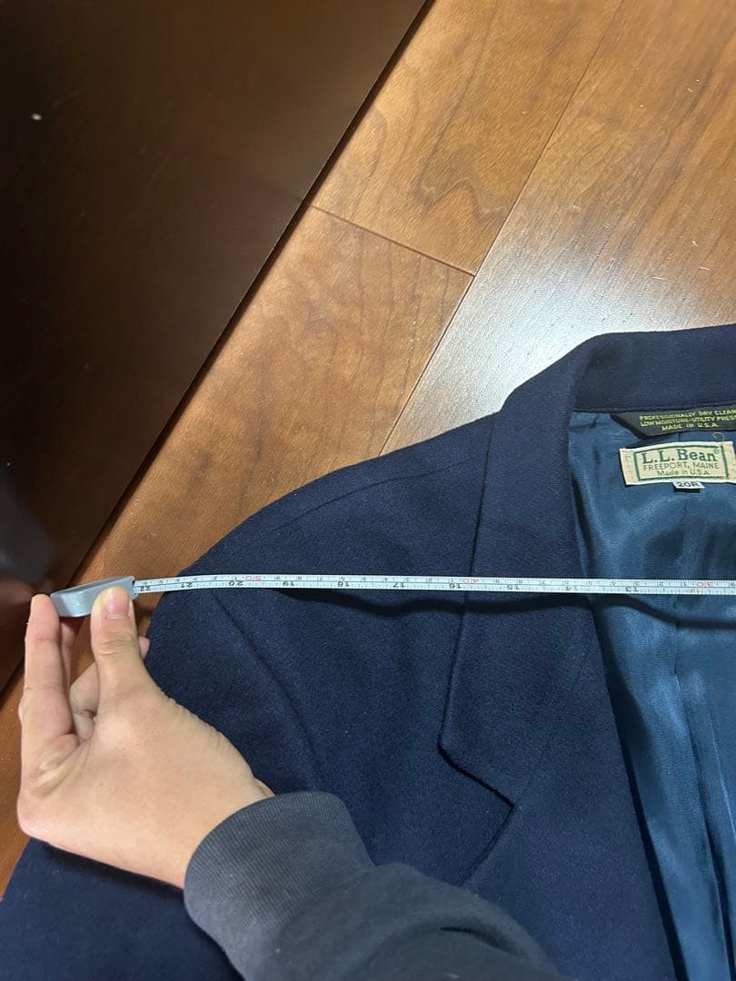 最終値下げ！80s USA製 L.L. Bean ネイビー テーラードジャケット