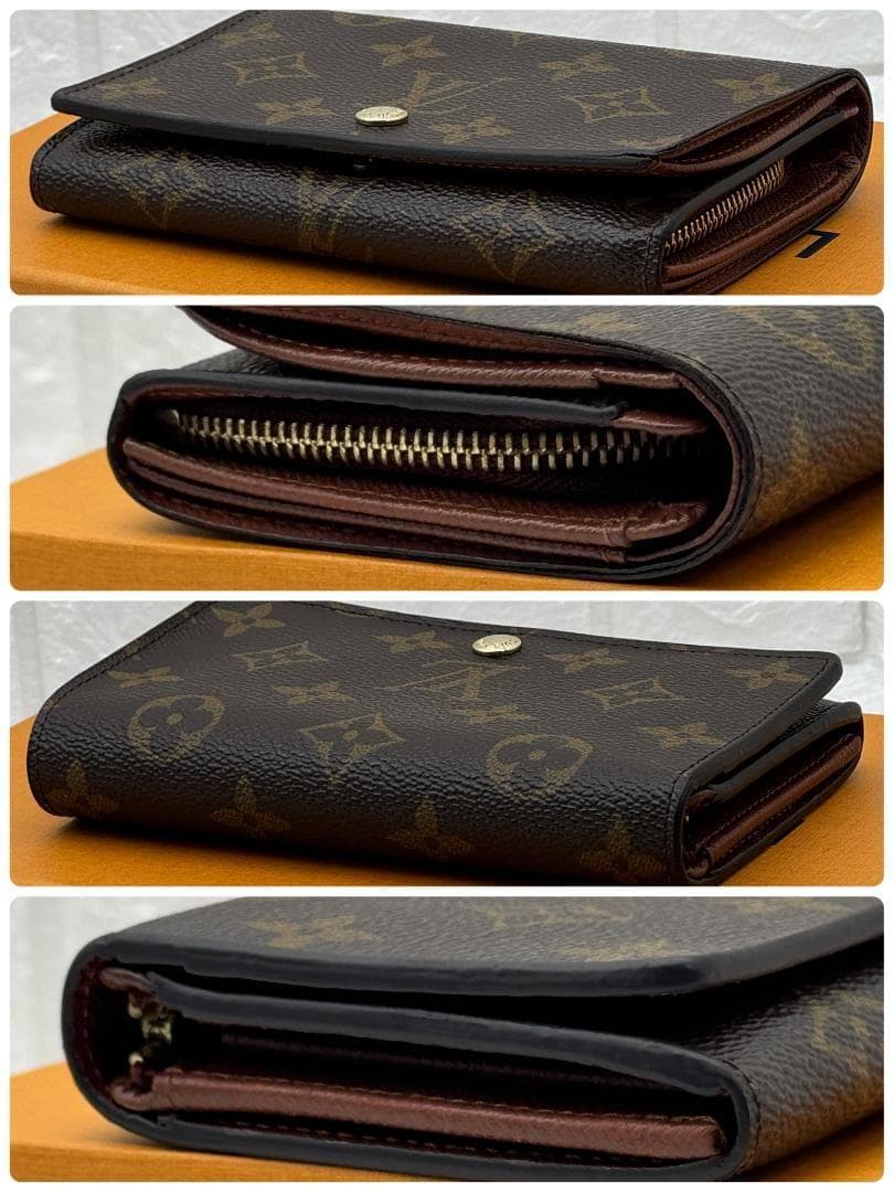 ルイヴィトン モノグラム ポルトフォイユ トレゾール 折り財布