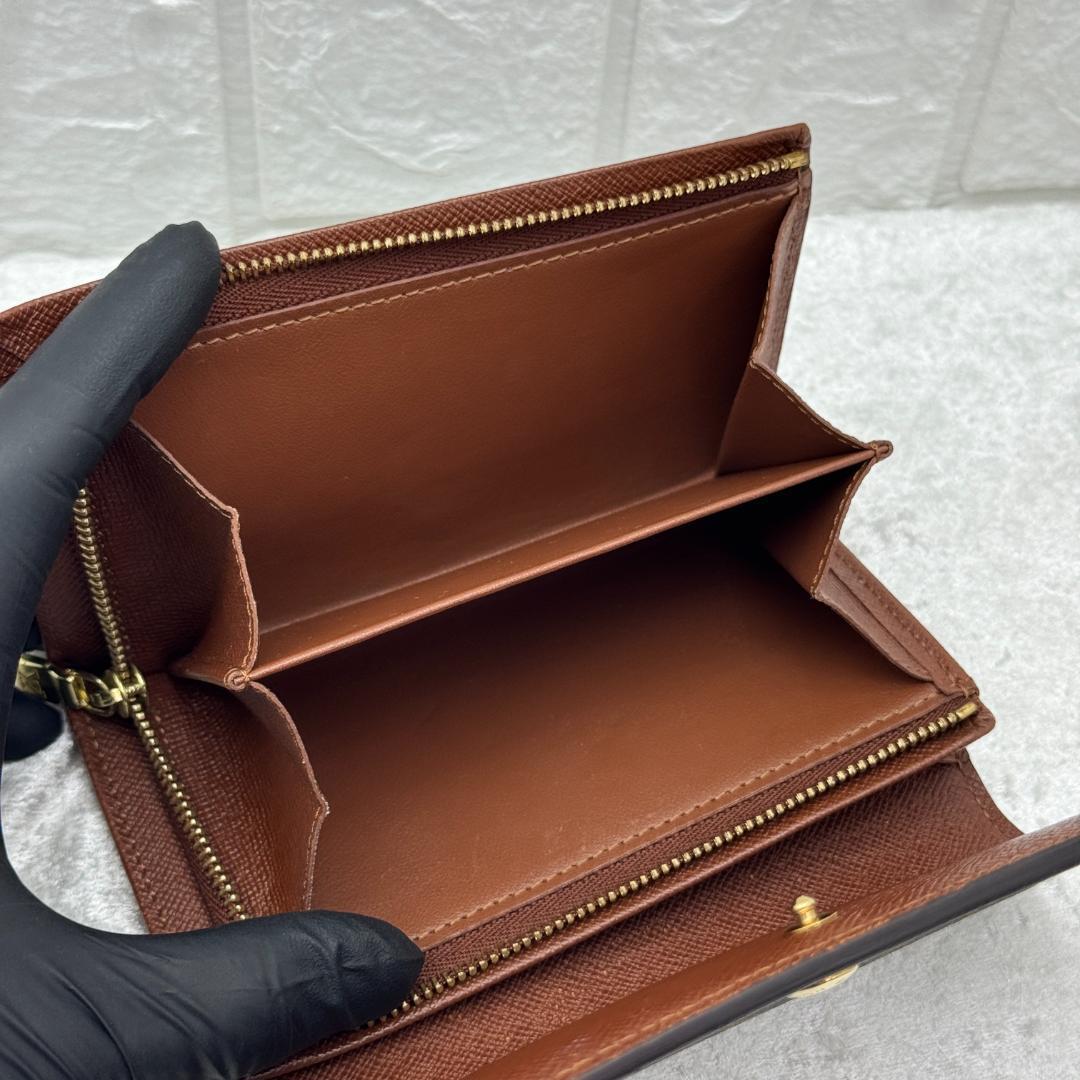 ルイヴィトン モノグラム ポルトフォイユ トレゾール 折り財布