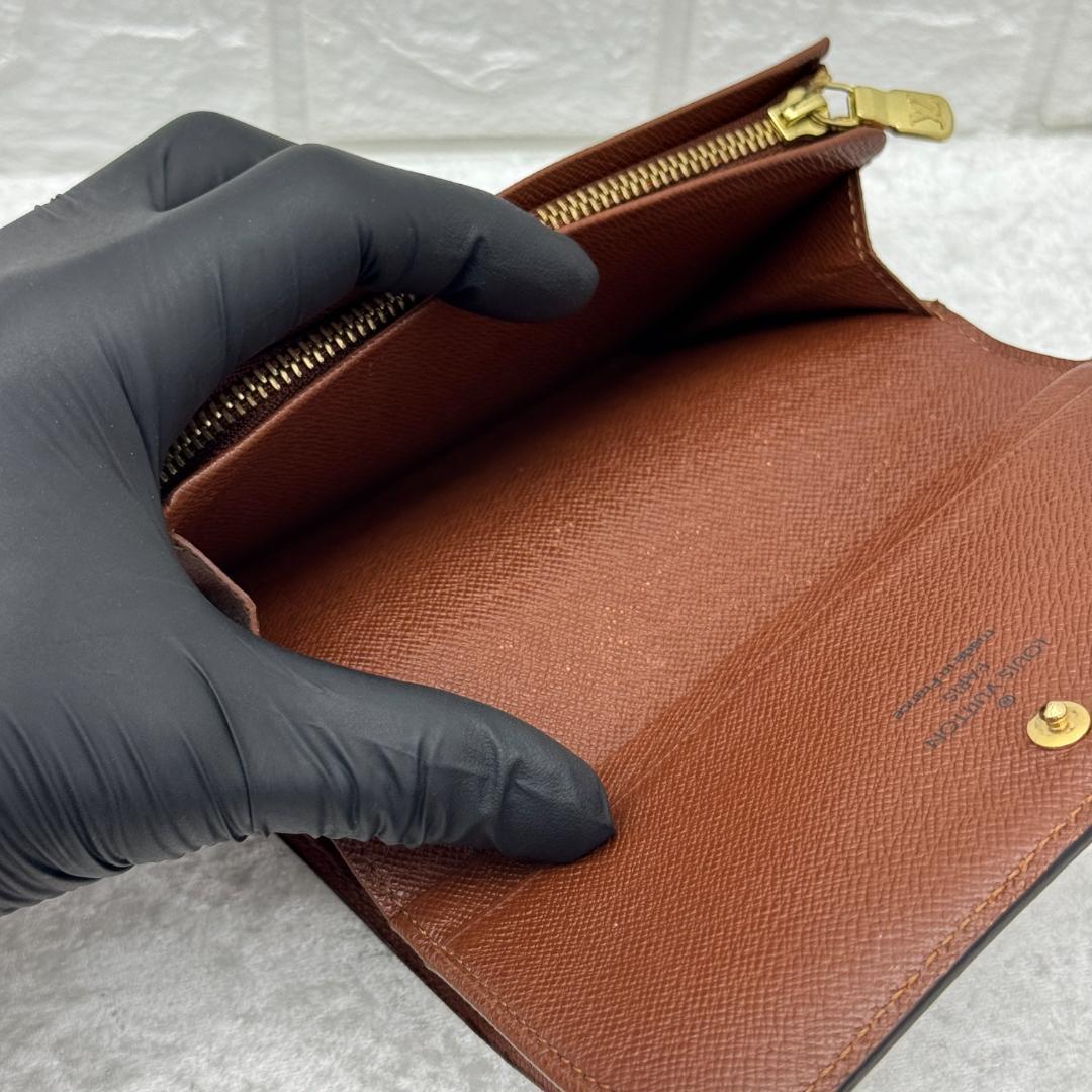 ルイヴィトン モノグラム ポルトフォイユ トレゾール 折り財布