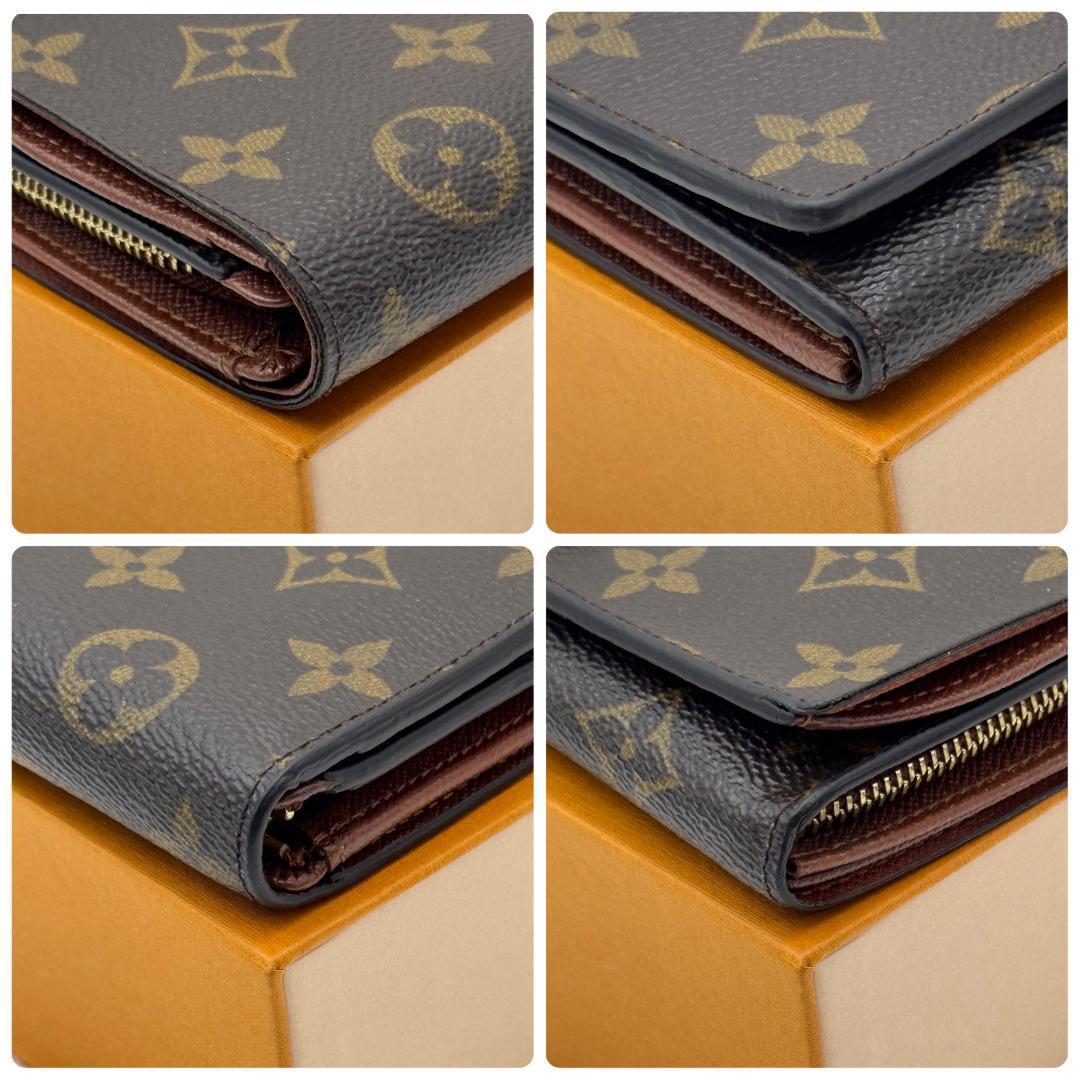 ルイヴィトン モノグラム ポルトフォイユ トレゾール 折り財布