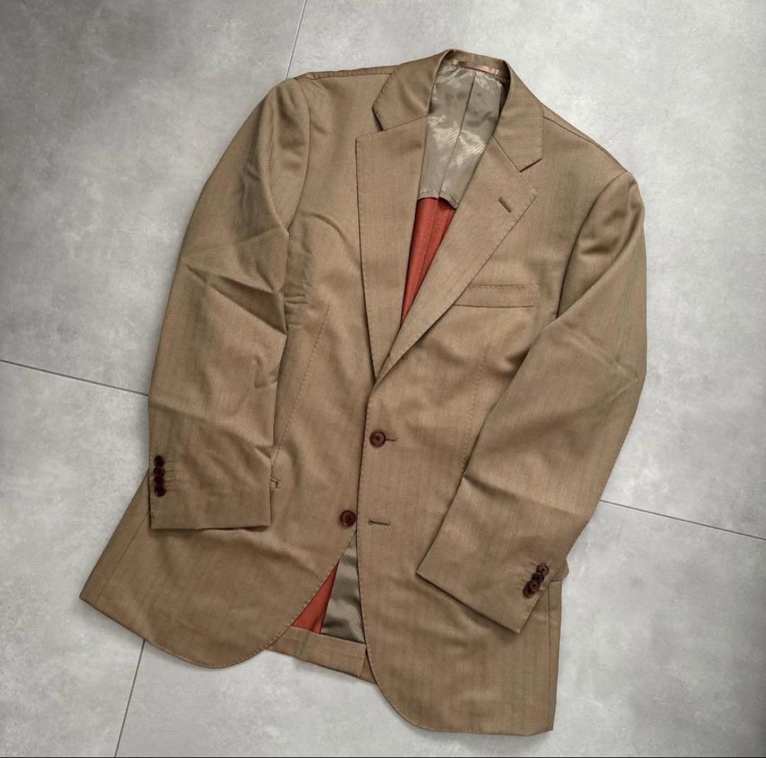 【2月6日までの掲載】 PILGRIM スーツ 定価11万 ブラウン メンズ