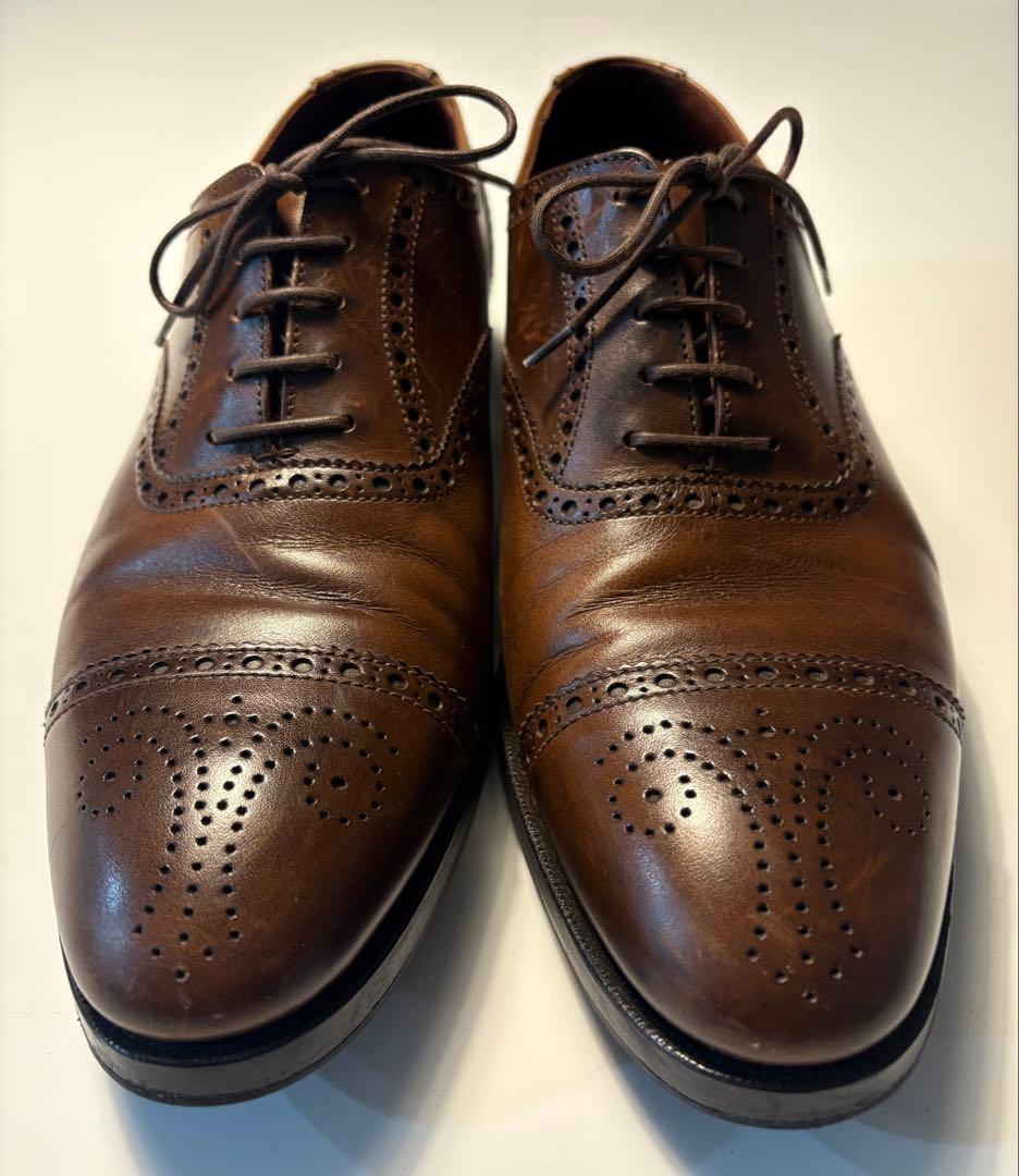 CROCKETT&JONES COVENTRY セミブローグ ダークブラウン8E