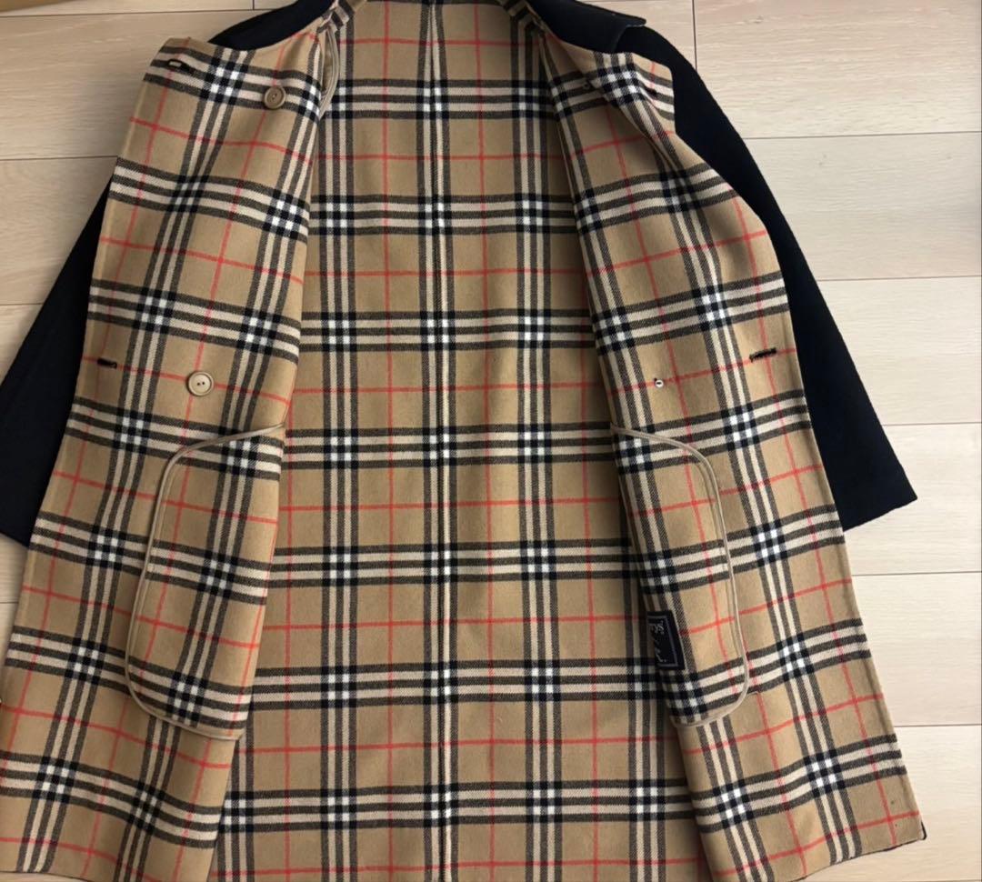 BURBERRY 金ボタン ダブルプレス コート