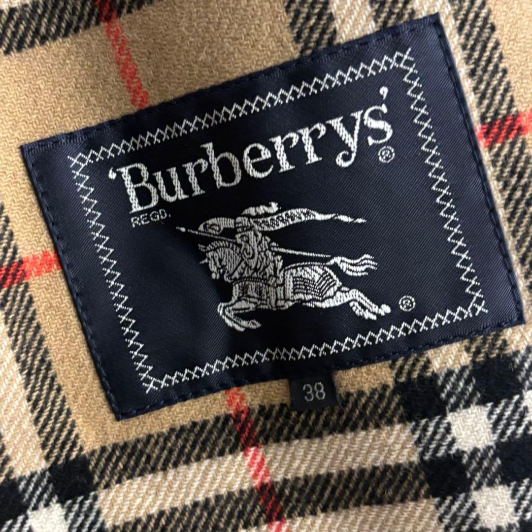BURBERRY 金ボタン ダブルプレス コート