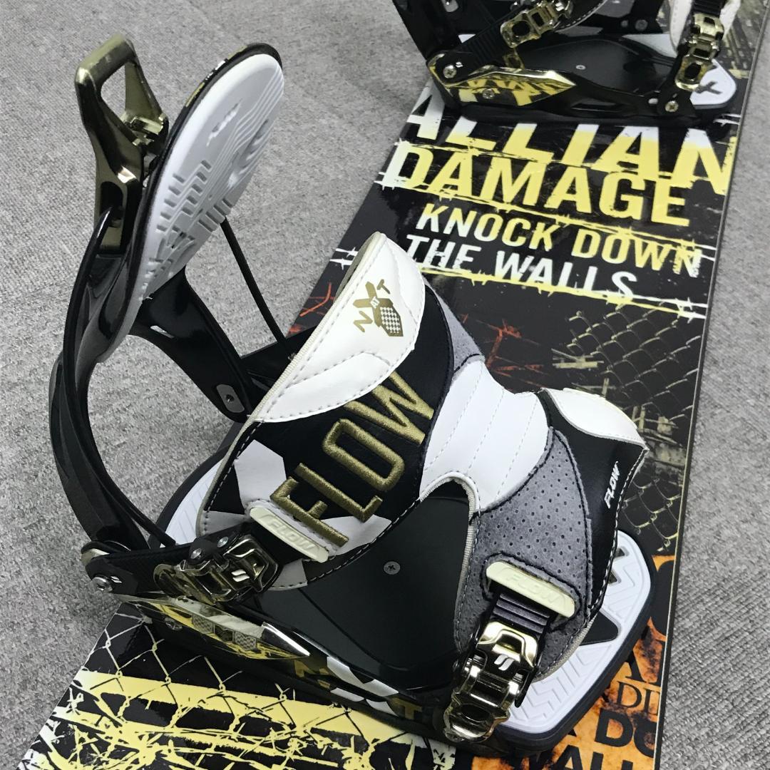 10万セット■WAX済■ALLIAN FLOW ボード ビンディング グラトリ