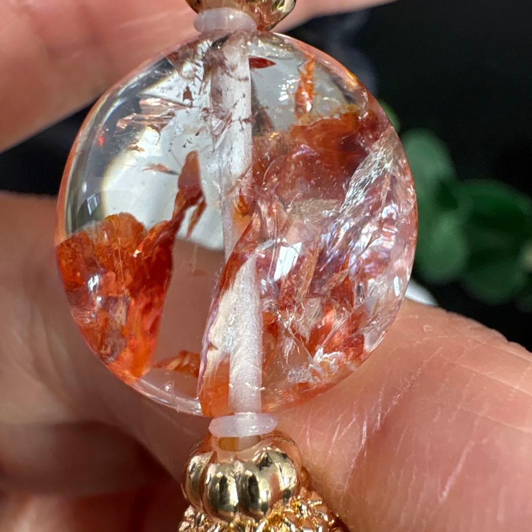 ＊蓮華様＊ライモナイトインクォーツ　アイオライト　ブレスレット