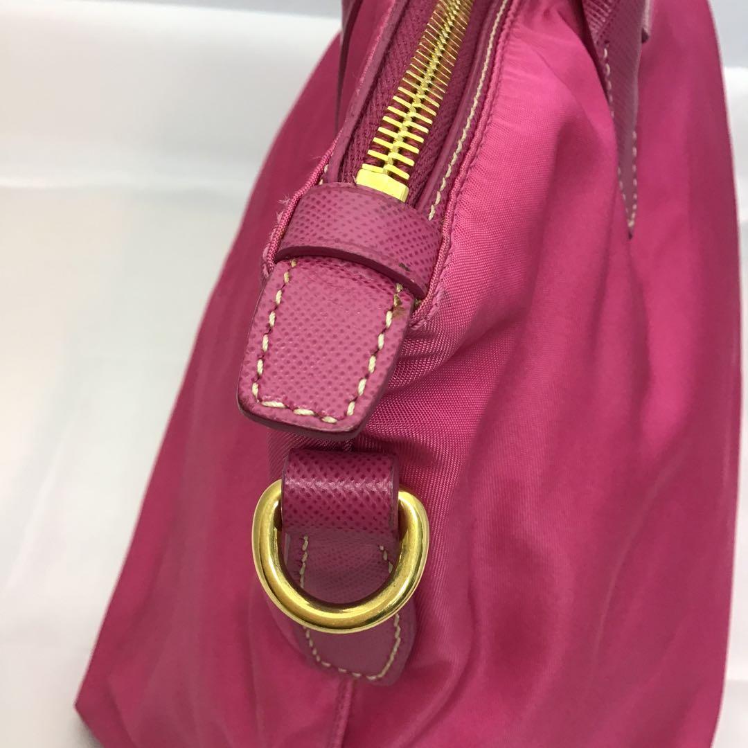 ❣️プラダ❣️2wayショルダーバッグ　ナイロンサフィアーノ　BN2106 ピンク