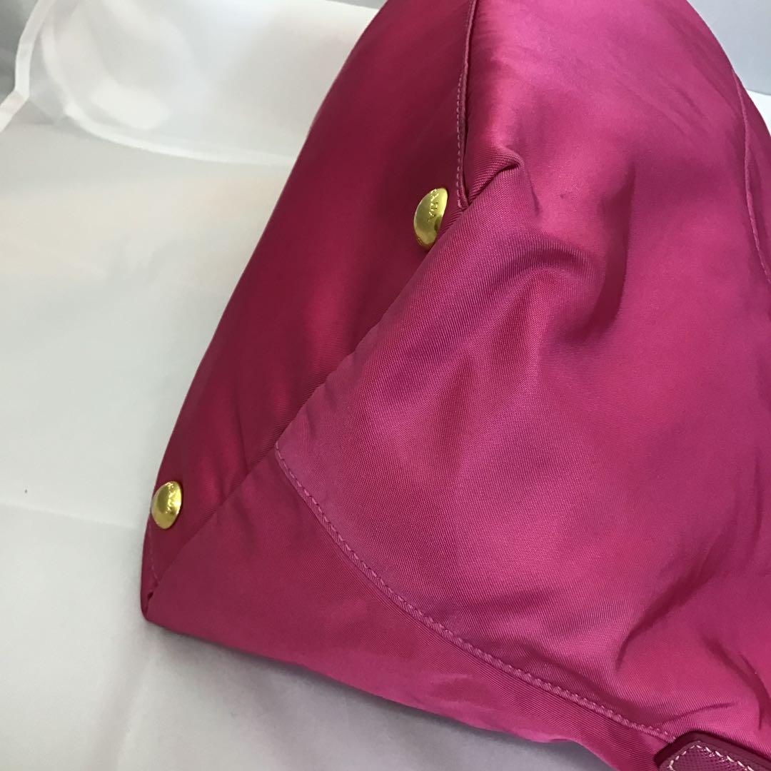 ❣️プラダ❣️2wayショルダーバッグ　ナイロンサフィアーノ　BN2106 ピンク