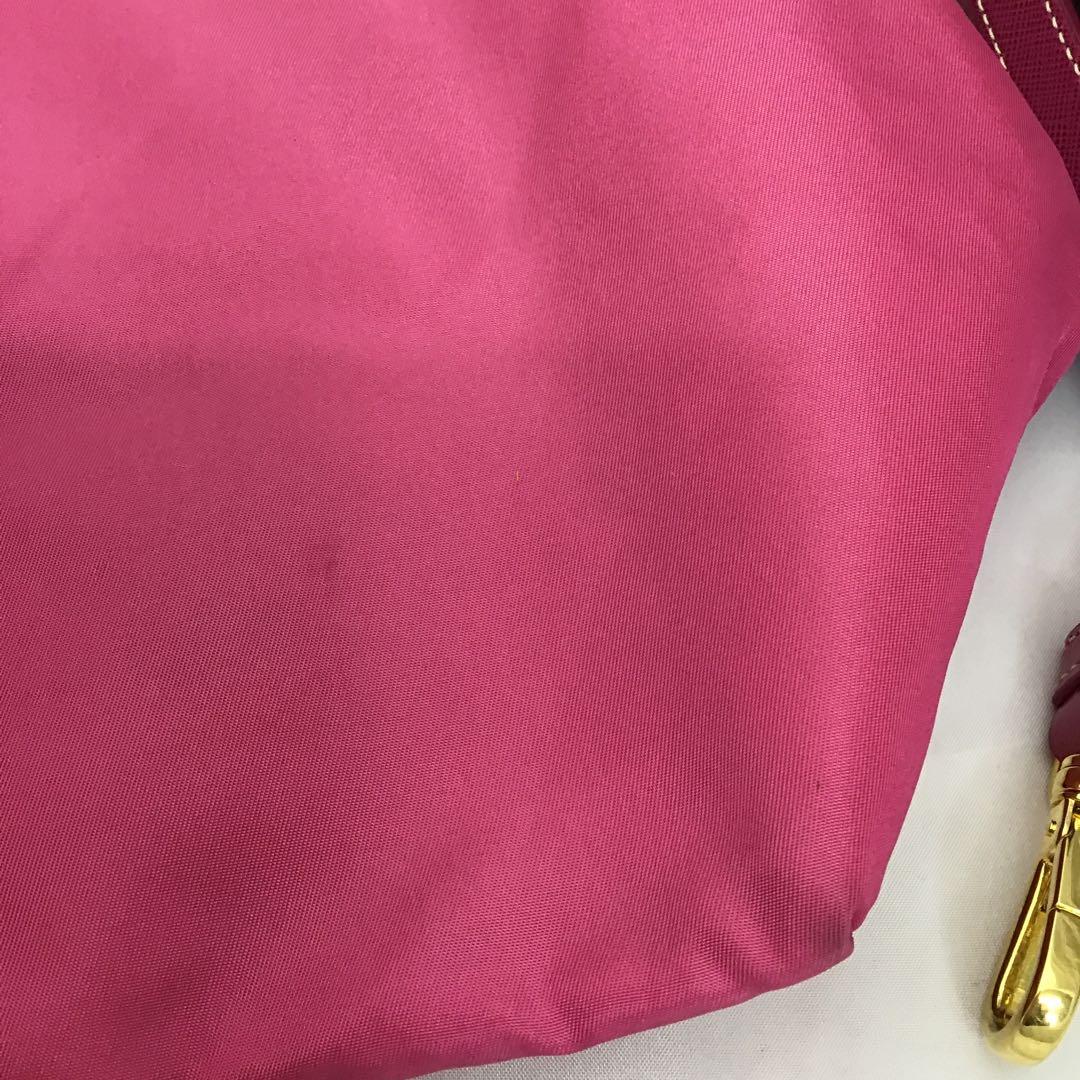 ❣️プラダ❣️2wayショルダーバッグ　ナイロンサフィアーノ　BN2106 ピンク