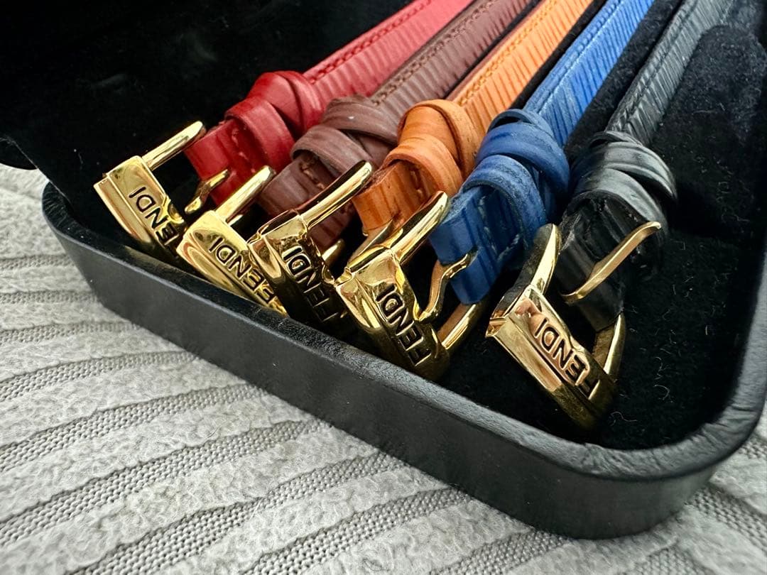 FENDI カメレオン チェンジベルト 5本 レディース 美品