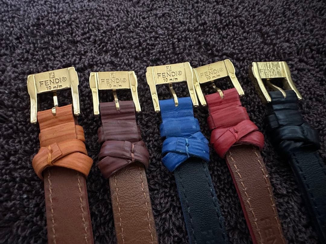 FENDI カメレオン チェンジベルト 5本 レディース 美品