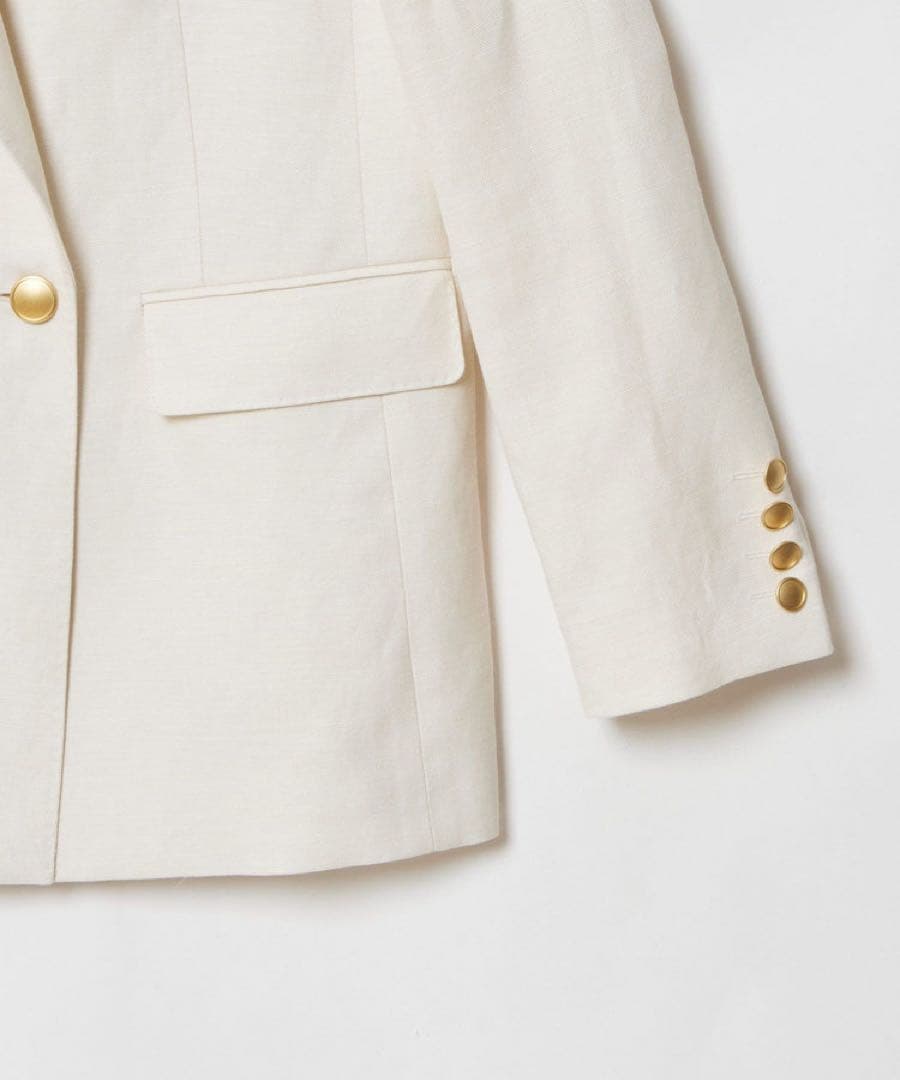 allureville アルアバイル　シャークスキンダブルブレストジャケット