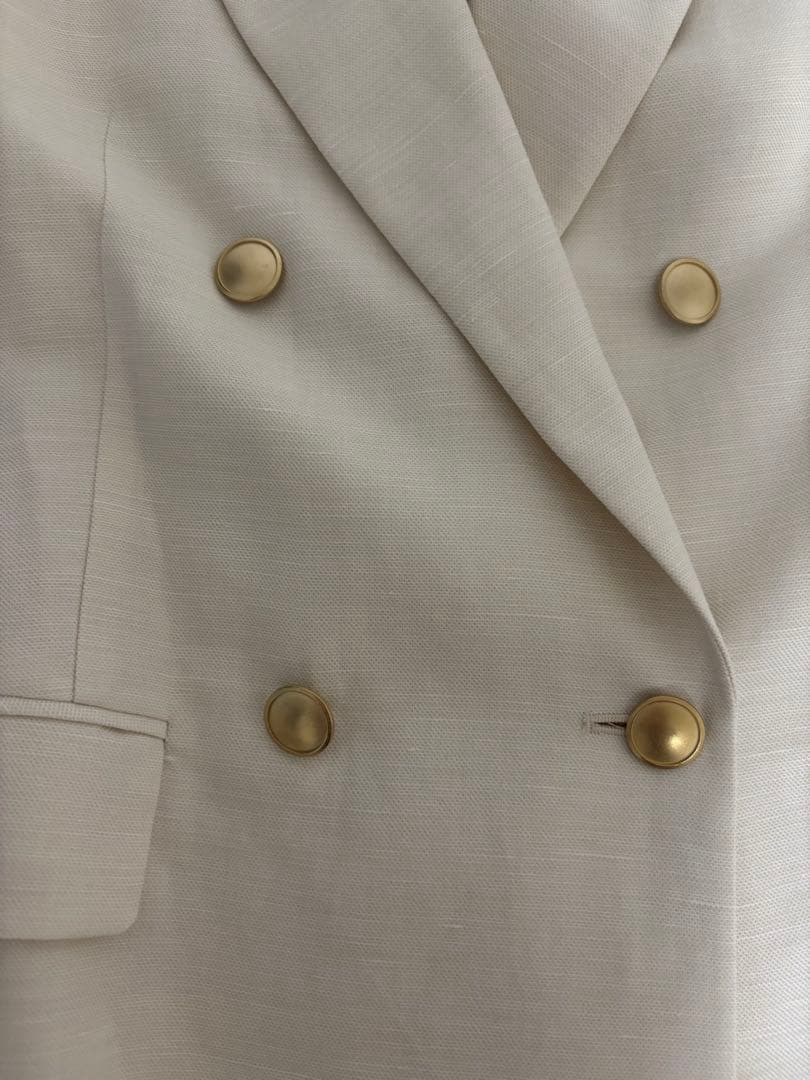 allureville アルアバイル　シャークスキンダブルブレストジャケット