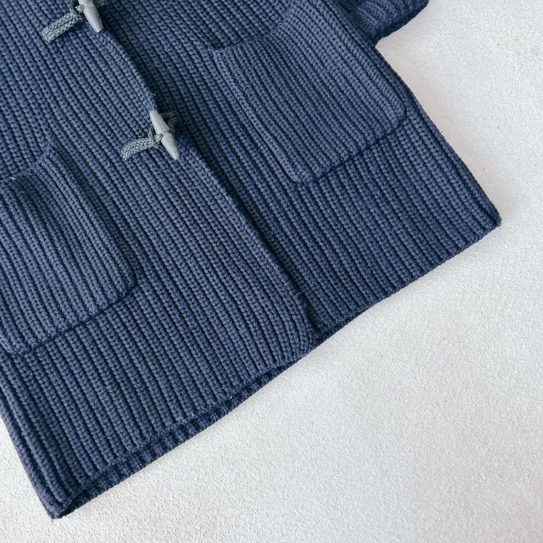 ポロバイラルフローレン ダッフルコート ローゲージニット 90's ネイビー