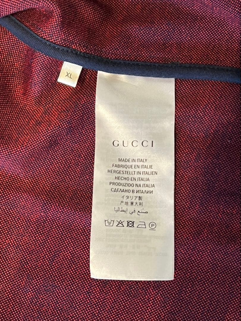 蝉丸ページ　GUCCI GGジャージ　XL （LL）・GUCCI